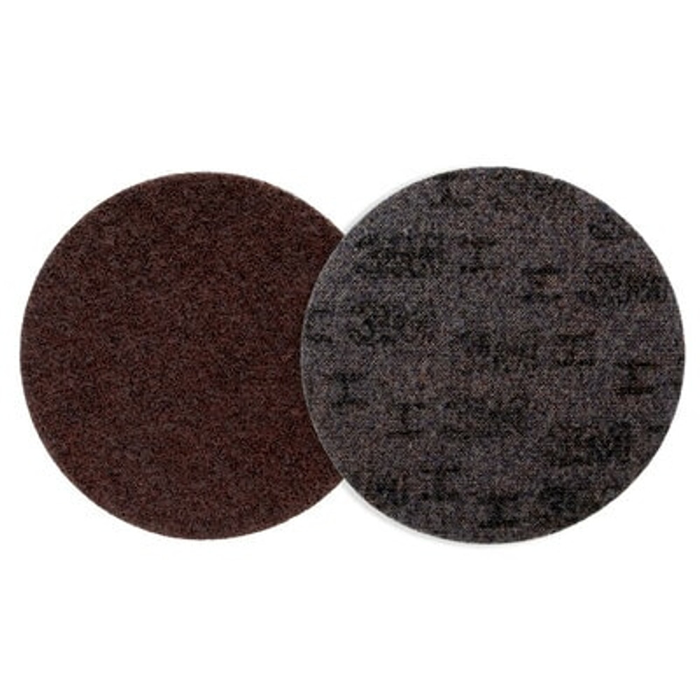 Scotch-Brite SL Surface Conditioning Disc, SL-DH, Heavy Duty A Coarse,4-1/2 in x NH, 50 each/case 33811 Industrial 3M Products & Supplies | Dark Brown