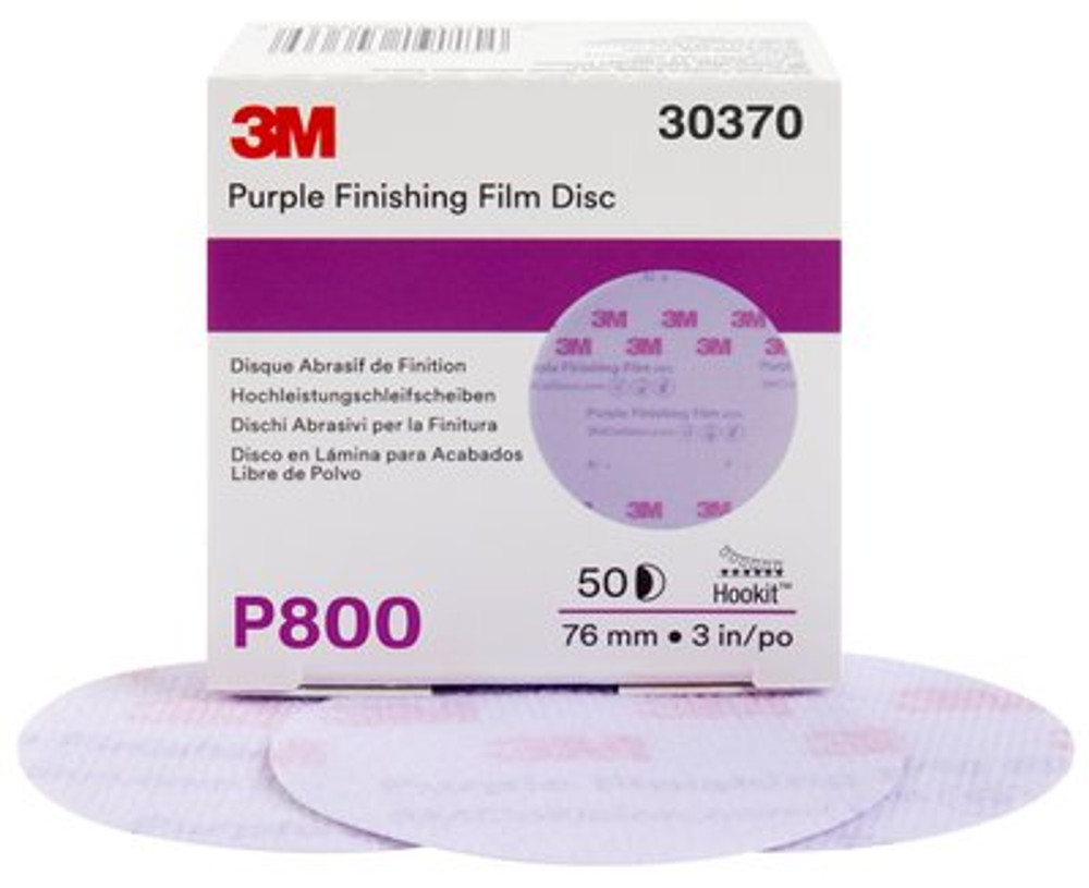 PN30370 Purple Finishing Film Disc Dust Free