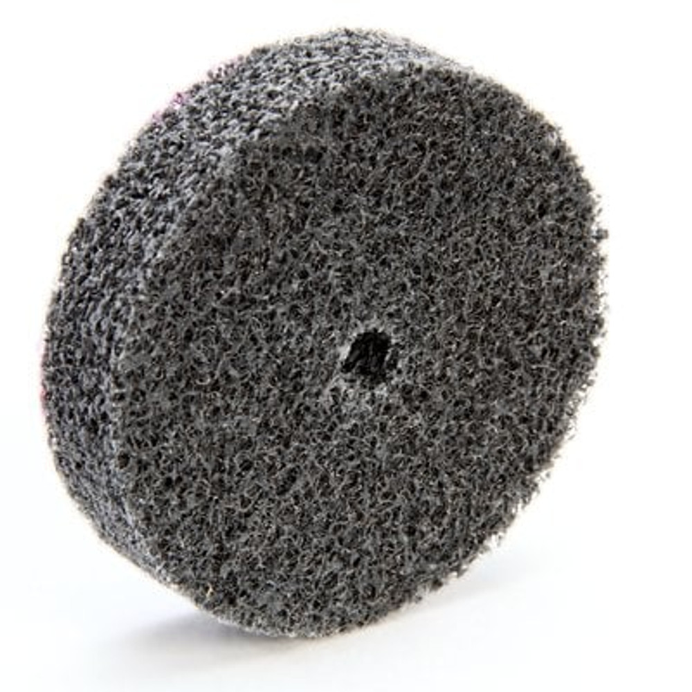Scotch-Brite EXL Unitized Wheel, XL-UW, 2S Fine, 2 in x 1/2 in x 1/4
in, 30 ea/Case