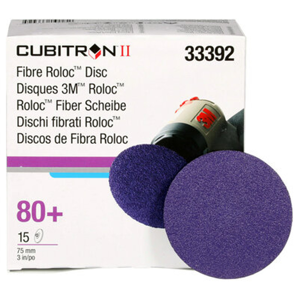 3M Cubitron II Roloc Fibre Disc 786C, 33392