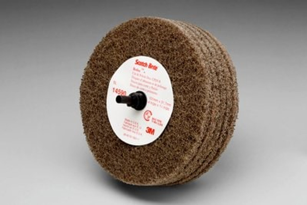 Scotch-Brite Roloc+ Cut and Polish Disc CPD5, 4 in x 1-1/4 in