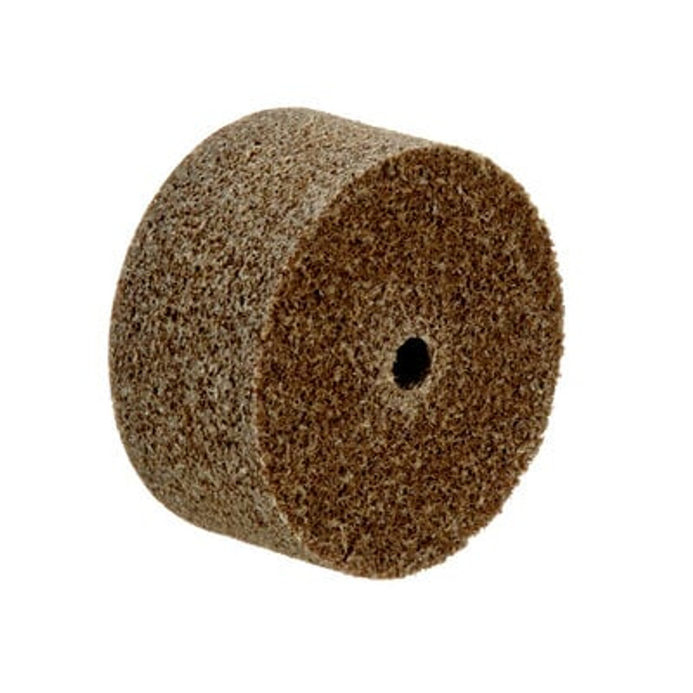 Scotch-Brite Cut and Polish Unitized Wheel, CP-UW, 5A Fine, 2 in x 1 in
x 1/4 in, 15 ea/Case