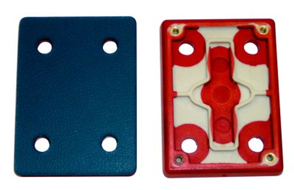 3M Stikit D/F Pad 20434, 3 in x 4 in x 1/2 in, 10 ea/Case