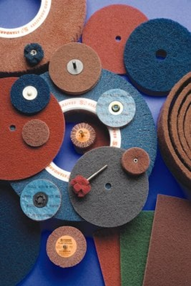 Standard Abrasives Buff and Blend GP Disc, 840609, 5 in x 1/2 in A FIN,
10/Pac, 100 ea/Case