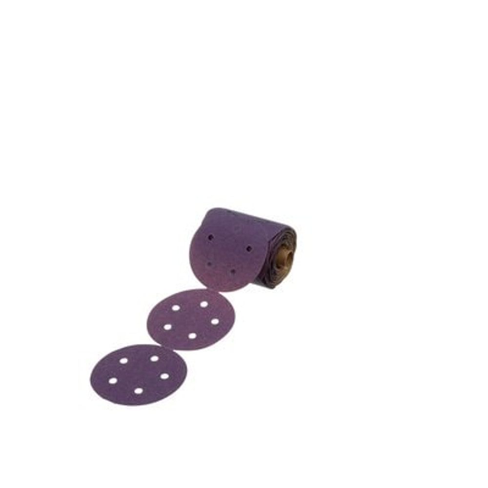 3M Cubitron II Stikit Paper Disc Roll 732U, 5 in x NH 5 Holes 80+
C-weight, D/F, Die 500FH, 100 Discs/Roll, 4 Rolls/Case