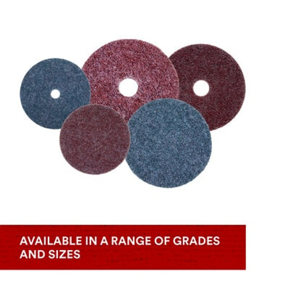 Scotch-Brite Light Grinding and Blending Disc, GB-DH, Super Duty A
Coarse, 7 in x NH, 25 ea/Case