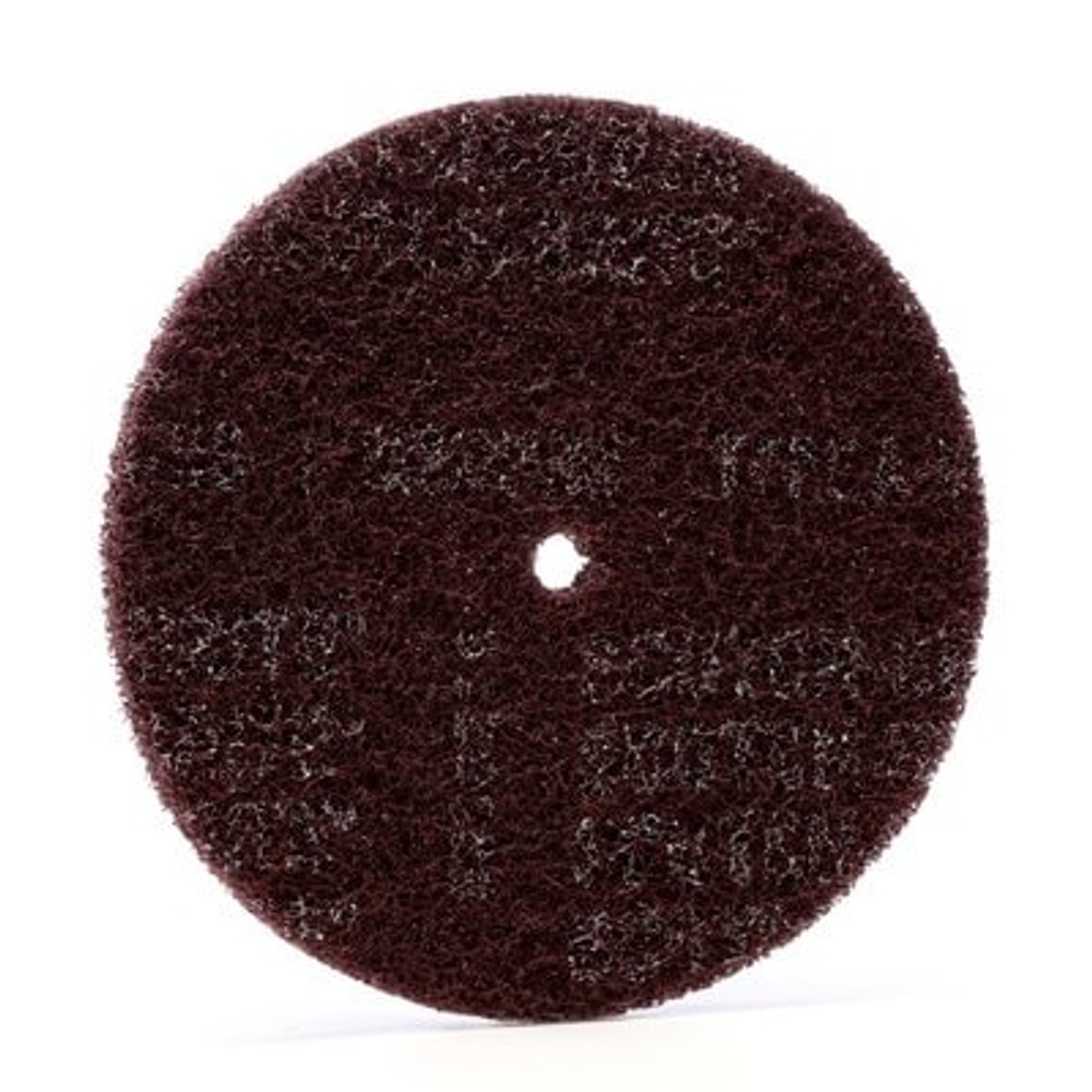 Scotch-Brite High Strength Disc, 8 in x 1/2 in A MED