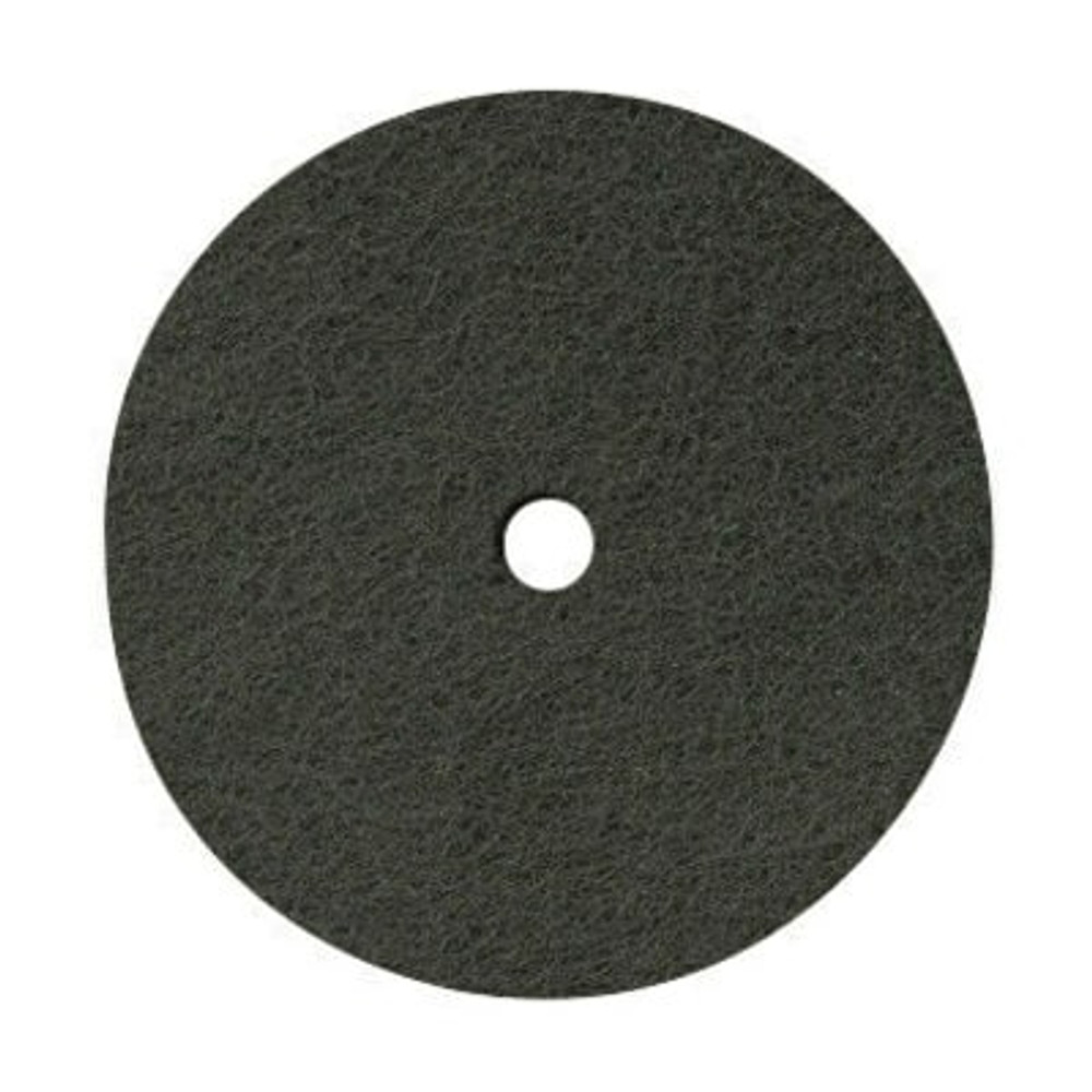 Scotch-Brite Clean and Finish Disc, S/C, Center Hole Dia