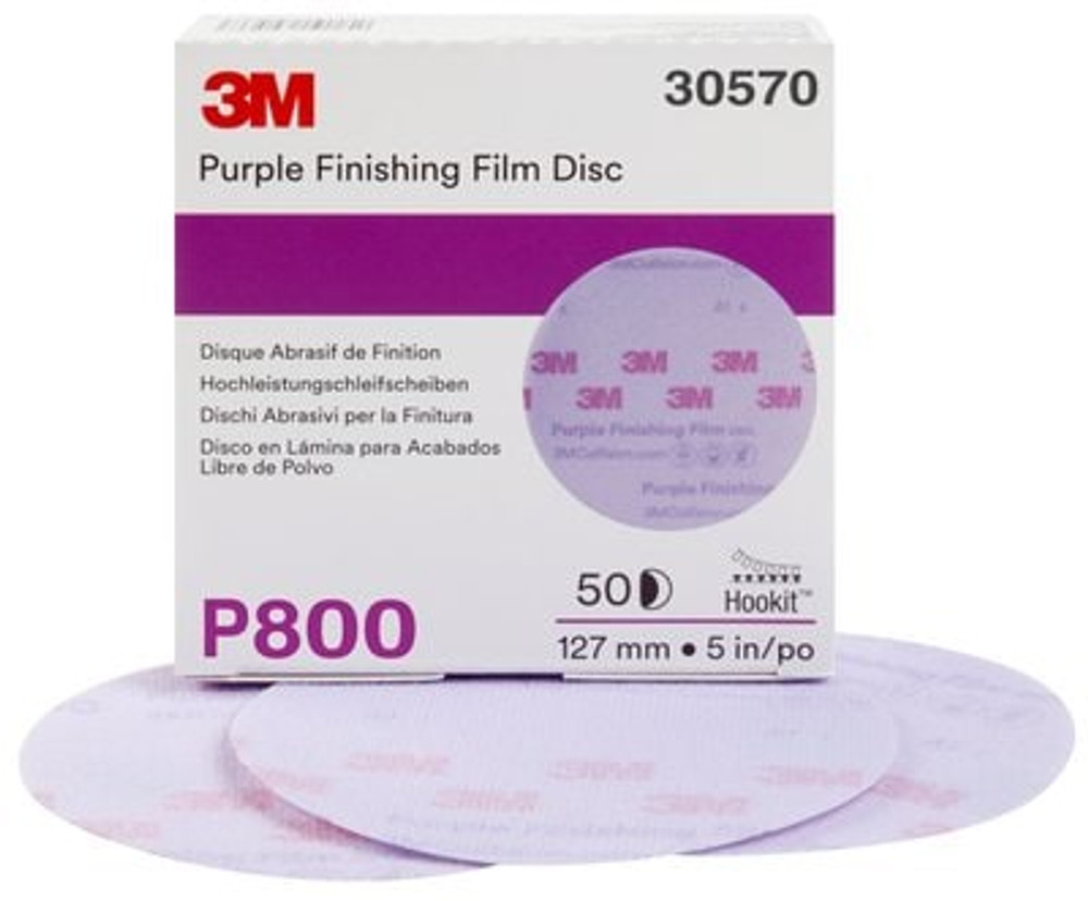 PN30570 Purple Finishing Film Disc Dust Free