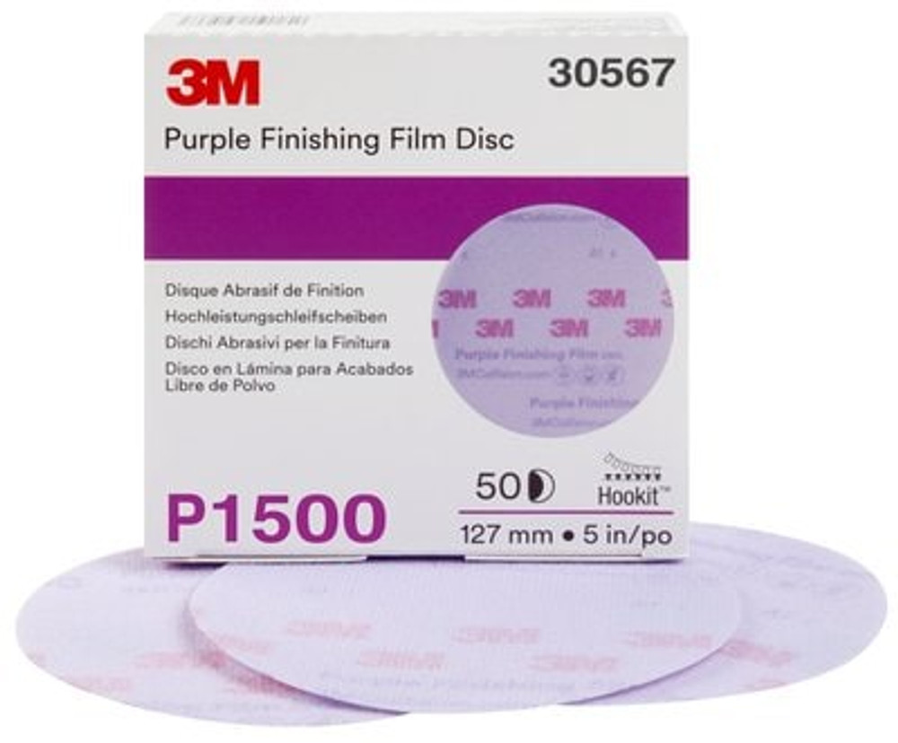 PN30567 Purple Finishing Film Disc Dust Free