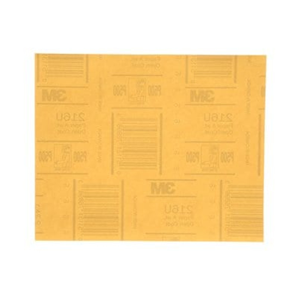 3M Production Resinite Gold Sheet,216U,02538,9in x 11in