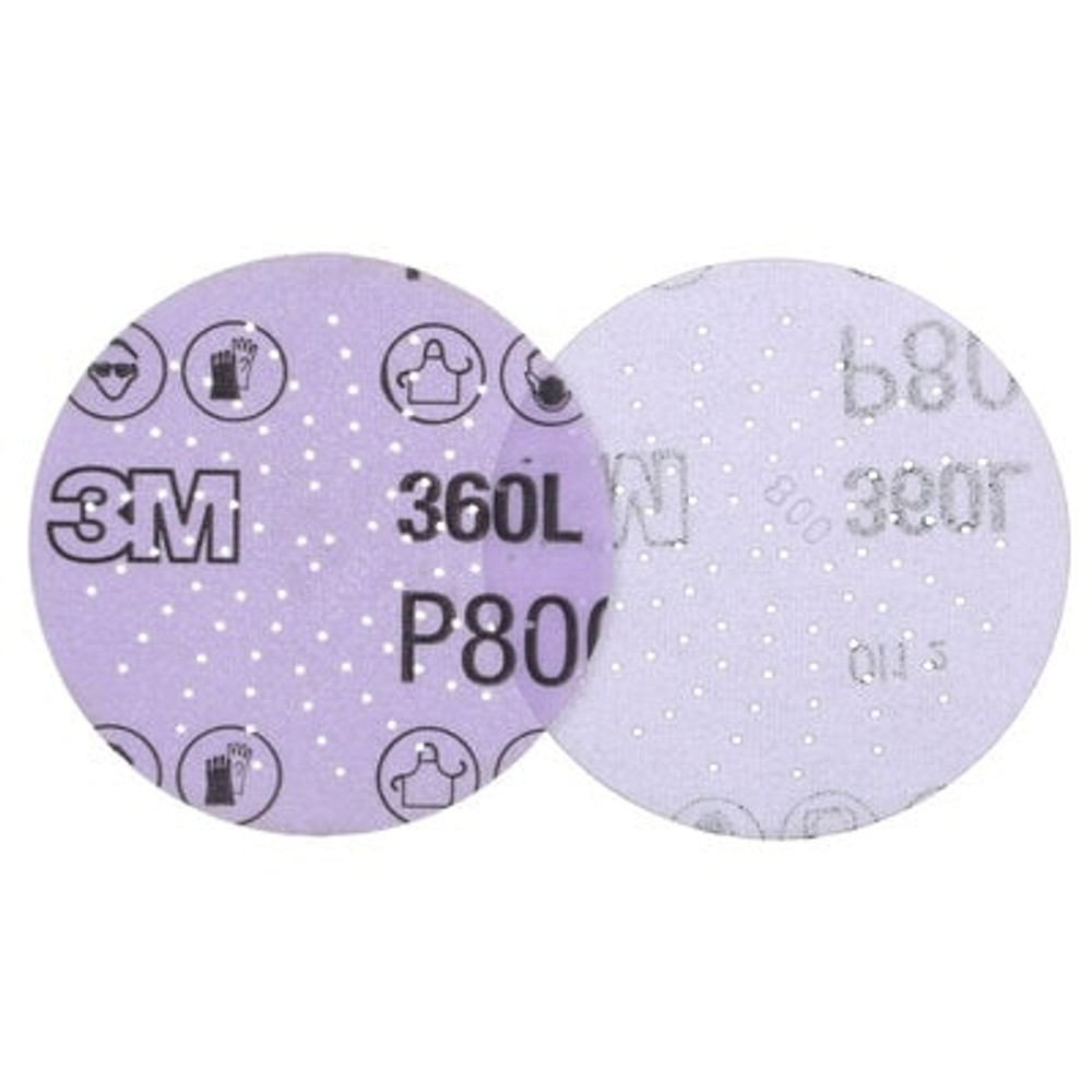 3M Xtract Film Disc 360L, P800 3MIL, 3 in, Die 300LG, 100/Carton, 500
ea/Case