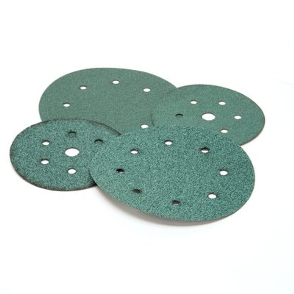 3M Green Corps Hookit Disc Dust Free, 00612, 6 in, 80, 25 discs per
carton, 5 cartons per case