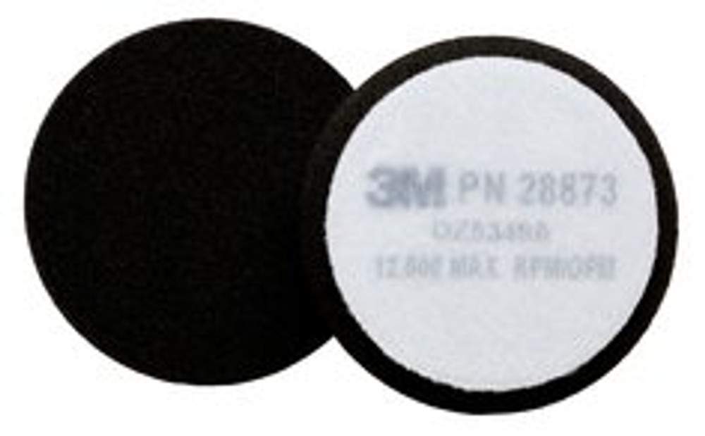 3M Finesse-it Buffing Pad Flat Face 28873, 3-1/2 in, 10/inner, 50/case 28873 Industrial 3M Products & Supplies | Grey Foam