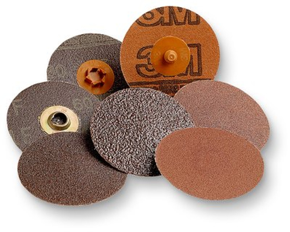 3M Roloc Disc 361F, 60 YF-weight, TR, 1-1/2 in x NH, 50/inner, 500/case 22397 Industrial 3M Products & Supplies | Orange
