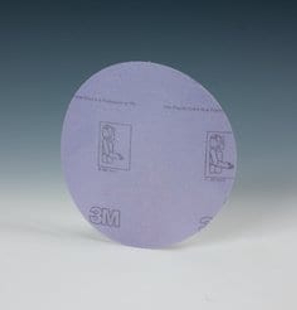 3M Hookit Film Disc 360L, P320, 8 in x NH, Die 800L 44492 Industrial 3M Products & Supplies