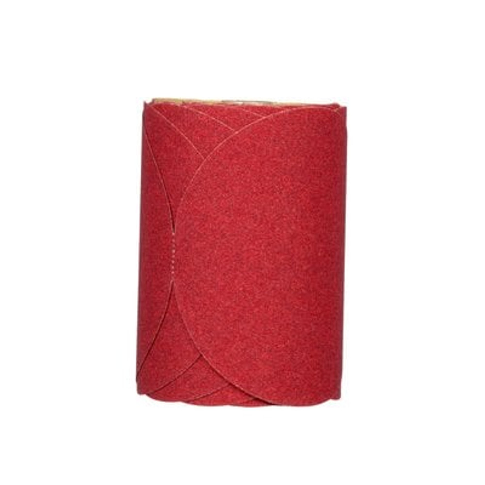 3M Red Abrasive Stikit Disc, 01116, 6 in, P80D, 100 discs