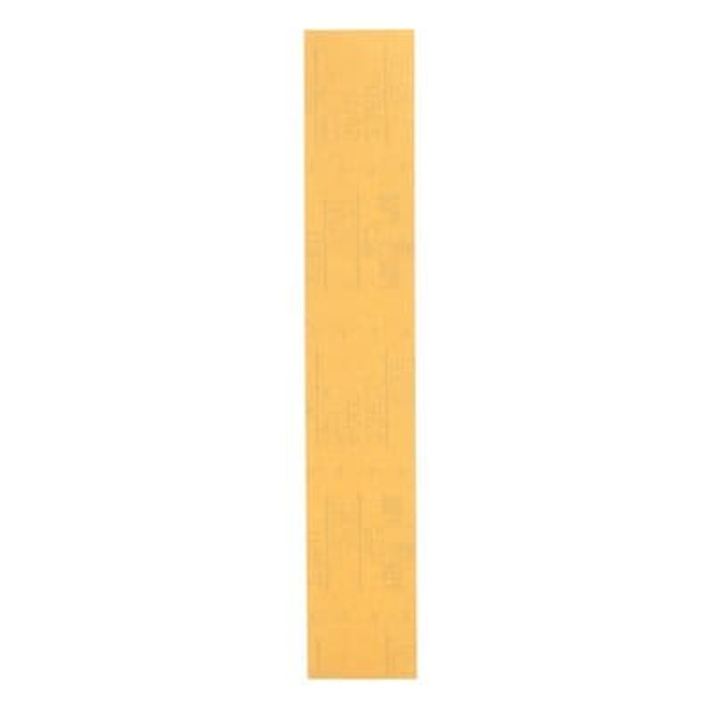 3M Hookit Gold Sheet, 02472, P150, 2-3/4 in x 16 in, 50 sheets per
carton, 5 cartons per case