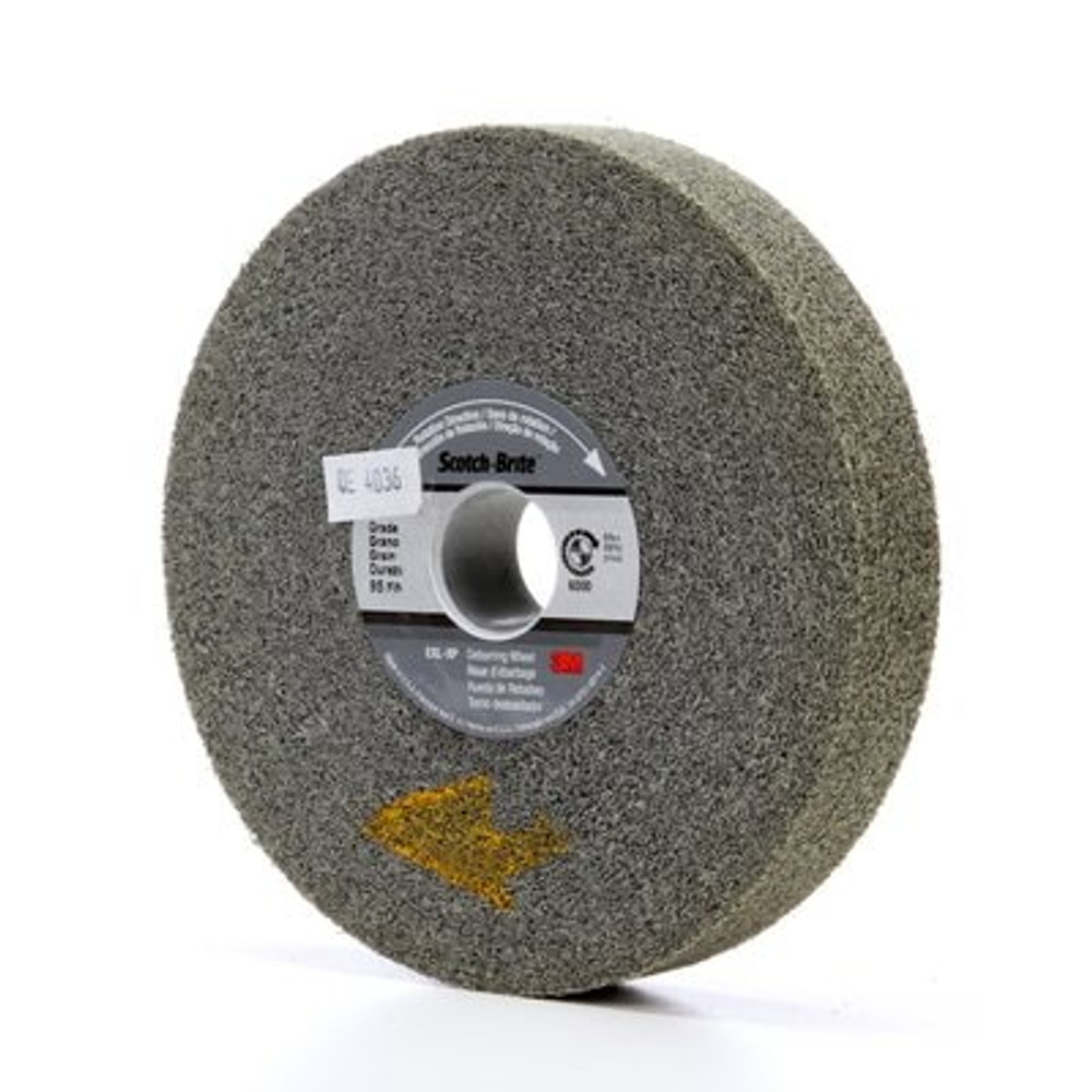 Scotch-Brite EXL-XP Deburring Wheel, 6 in x 1 in x 1 in 9S FIN