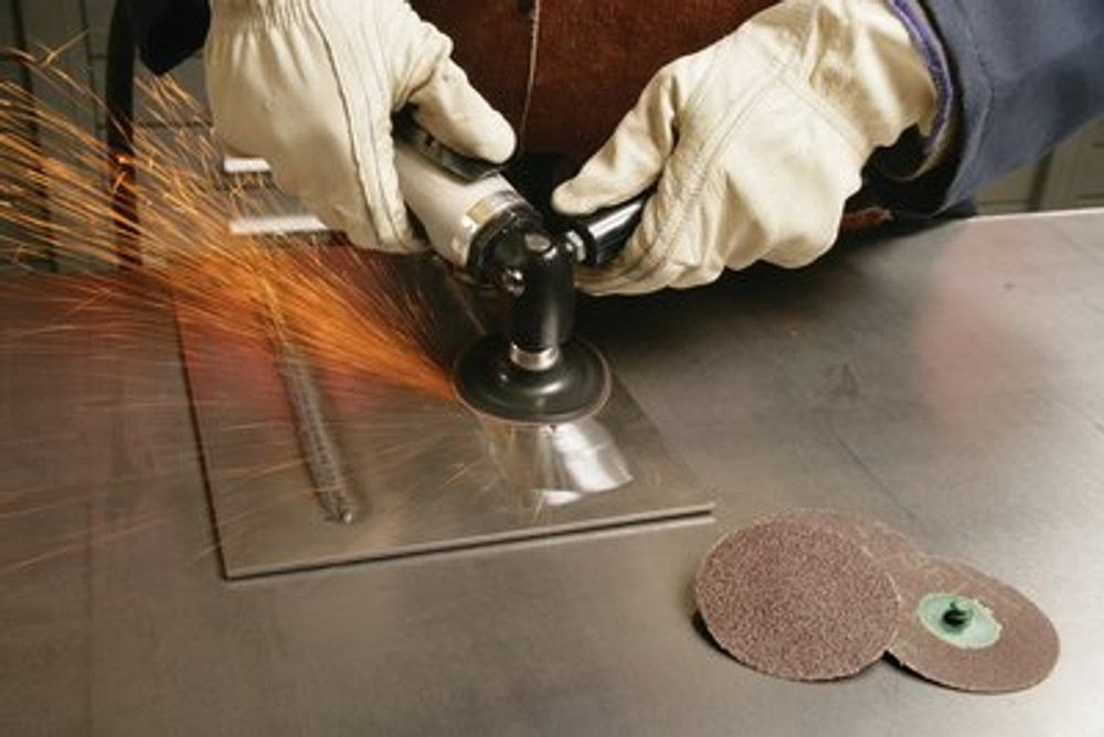 3M Roloc Disc 361F, 50 YF-weight, TR, 1-1/2 in, Die R150S, 50/Carton,
500 ea/Case