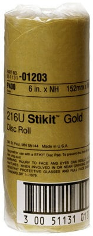 3M Stikit Gold Disc Rolls 01203