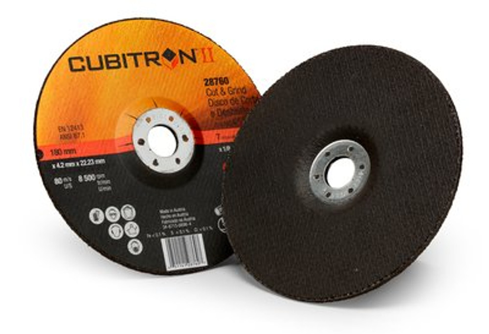 3M Cubitron II Cut & Grind Wheels T27, 28760