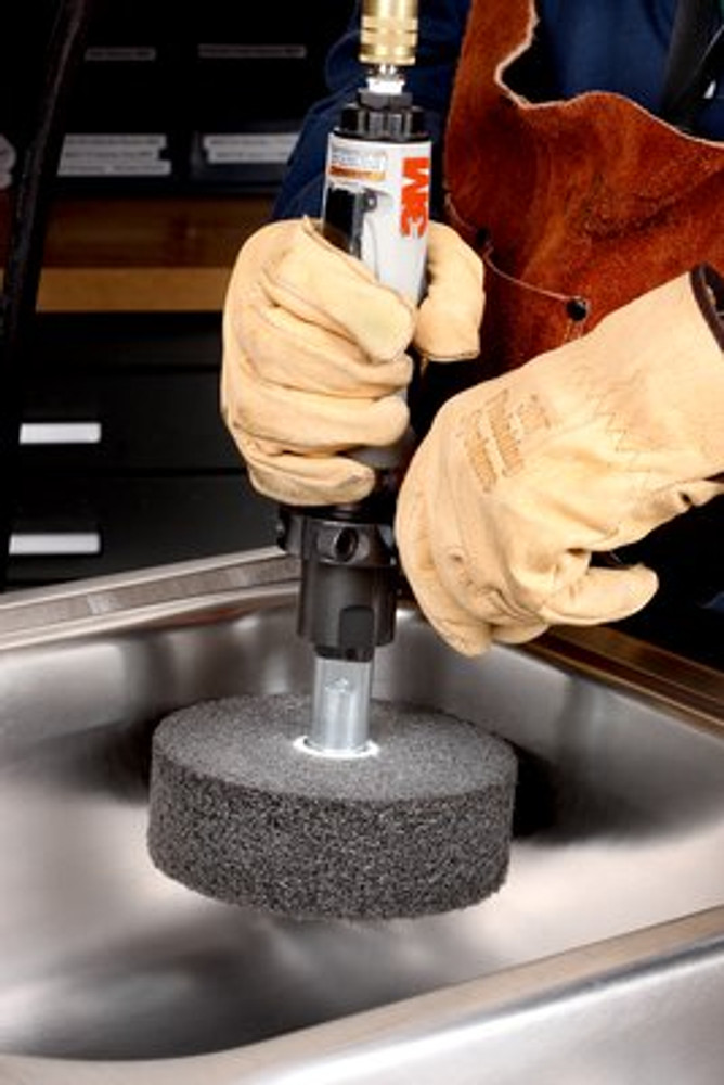 Scotch-Brite Multi-Finishing Convolute Wheel, MU-WL, 2S Medium, 8 in x
6 in x 3 in, 1 ea/Case