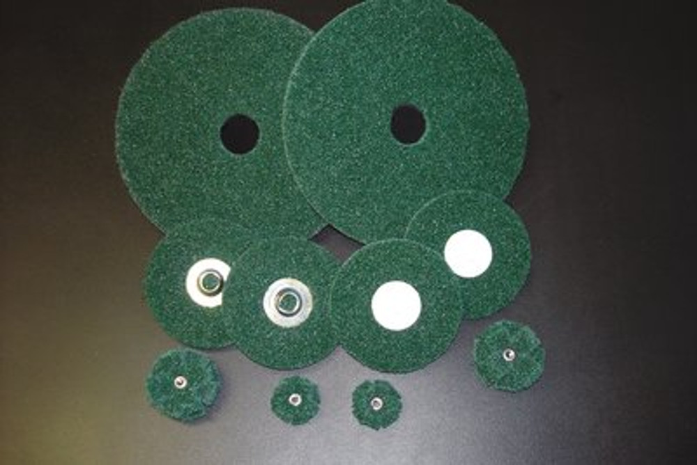 Standard Abrasives Quick Change Buff and Blend HS Disc, 840323, A/O
Very Fine, TR, Maroon, 2 in, Die Q200P, 50/Car, 200 ea/Case