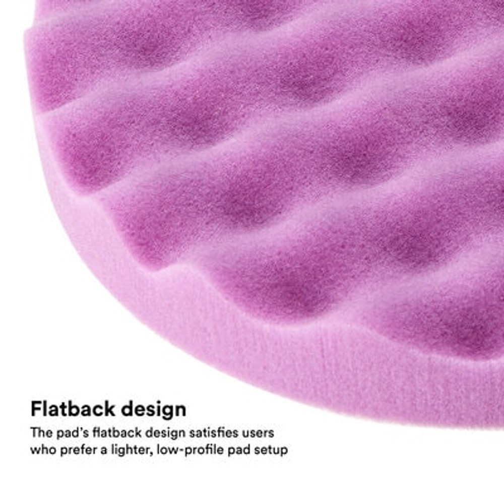 3M Perfect-It 1-Step Foam Finishing Pad, 33042, 6 in, Hookit, 2 pads
per bag, 12 bags per case