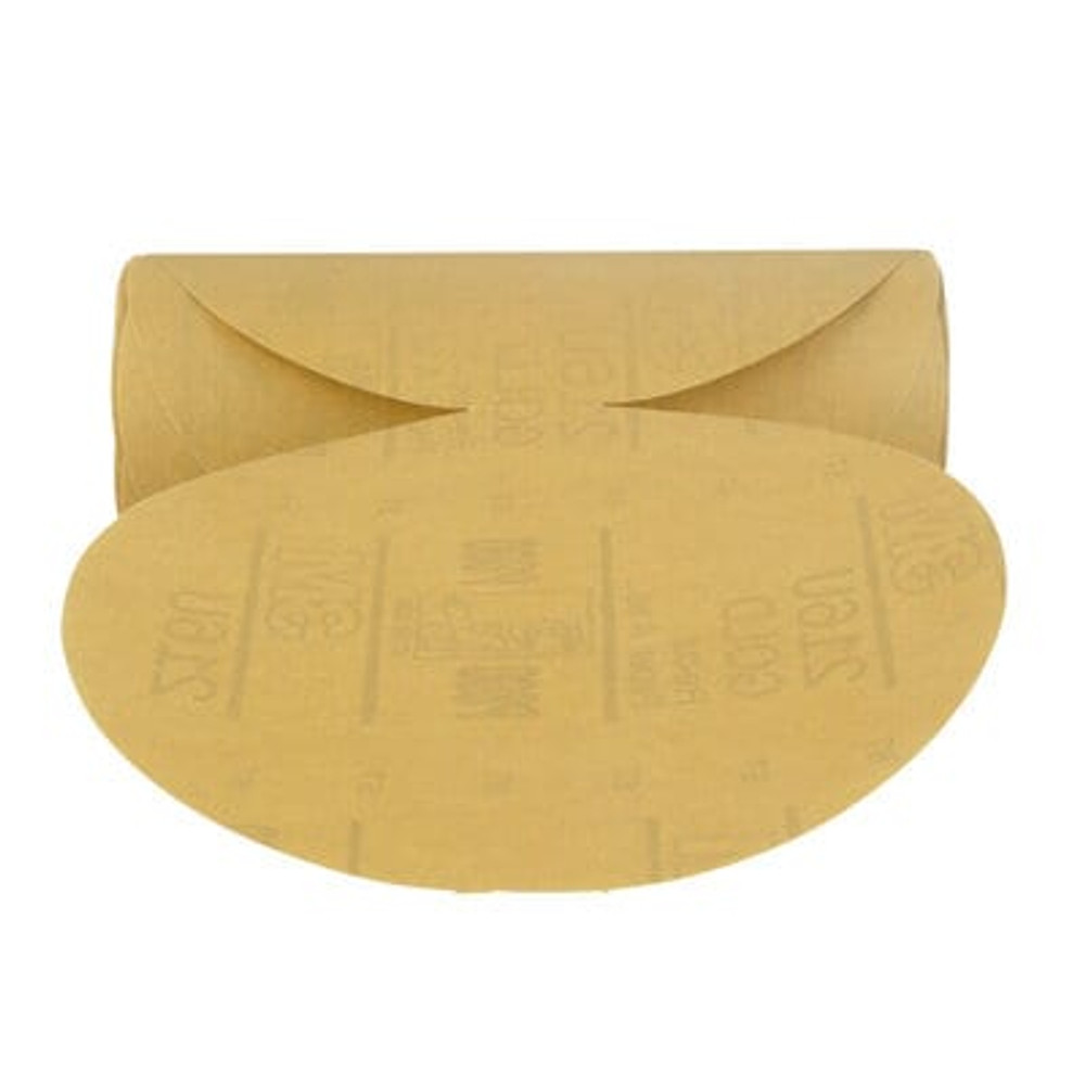3M Stikit Gold Paper Disc 216U, 01200, 6 in, P800A grade, 75 discs per
roll, 6 rolls per case