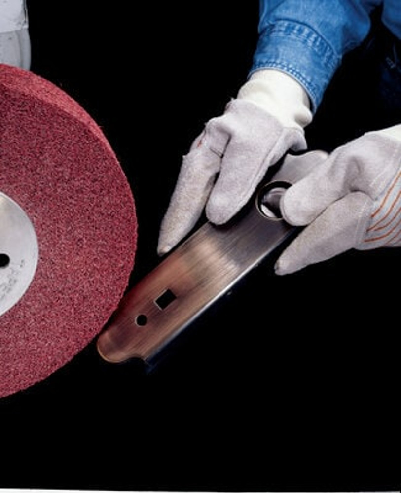 Standard Abrasives Metal Finishing Wheel 858282, 6 in x 2 in x 1 in 5AMED, 2 each/case 37106 Industrial 3M Products & Supplies