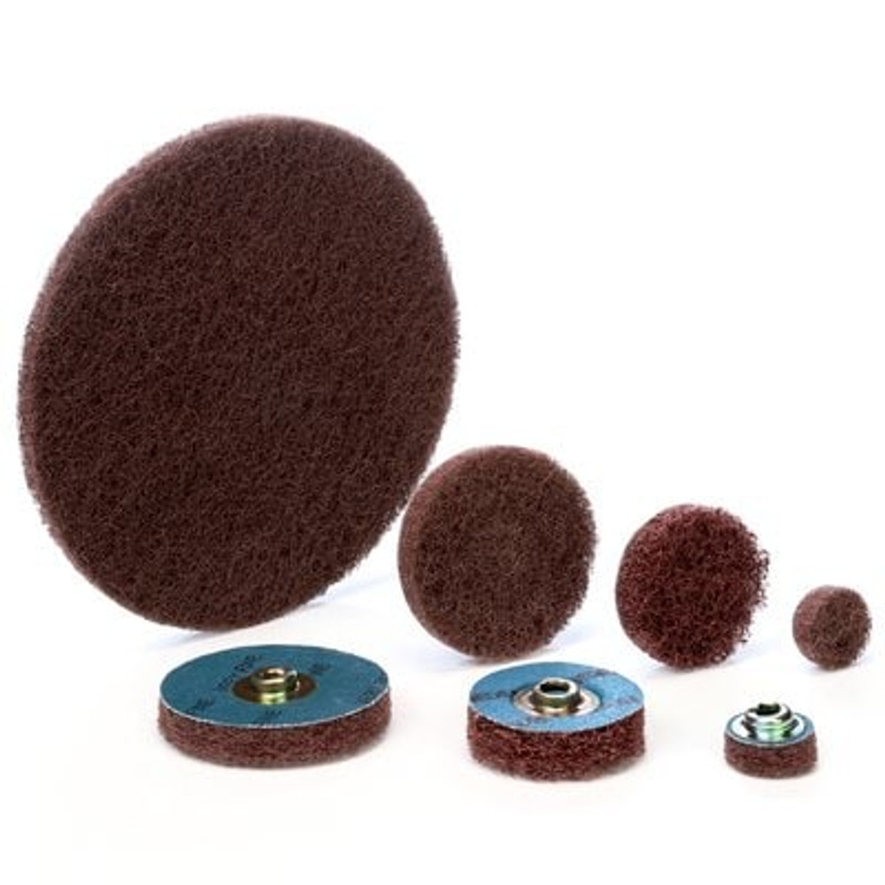 Standard Abrasives Buff and Blend HS Disc, 867108, 10 in x 7/8 in AVFN, 10/inner 50/case 35978 Industrial 3M Products & Supplies | Maroon