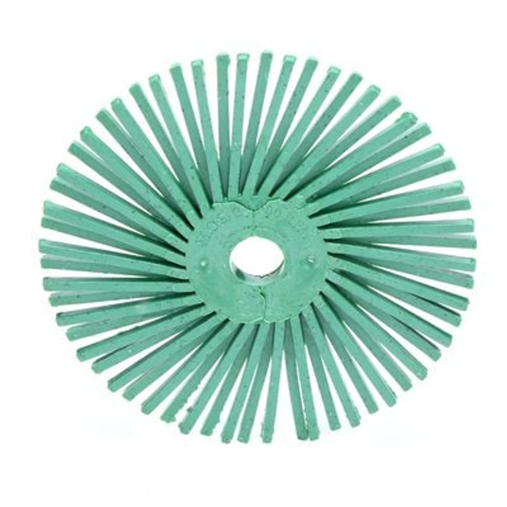 Scotch-Brite Radial Bristle Disc, 3 in x 3/8 in 50, 10/Carton, 40
ea/Case
