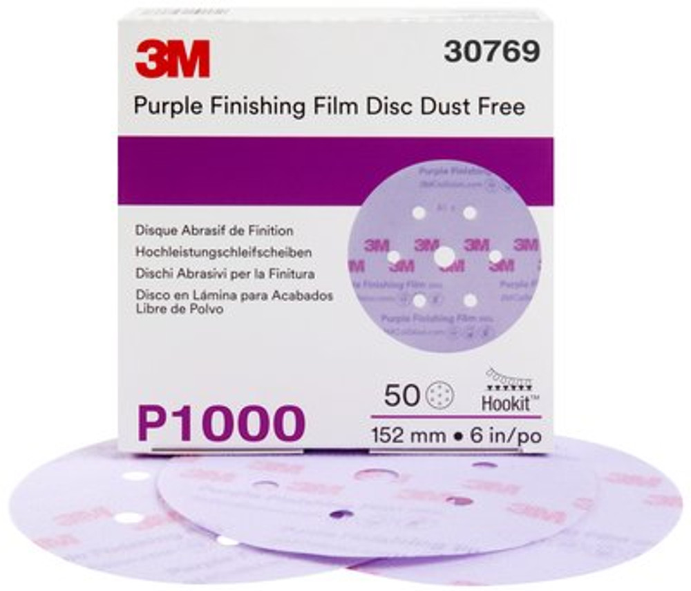 PN30769 Purple Finishing Film Disc Dust Free