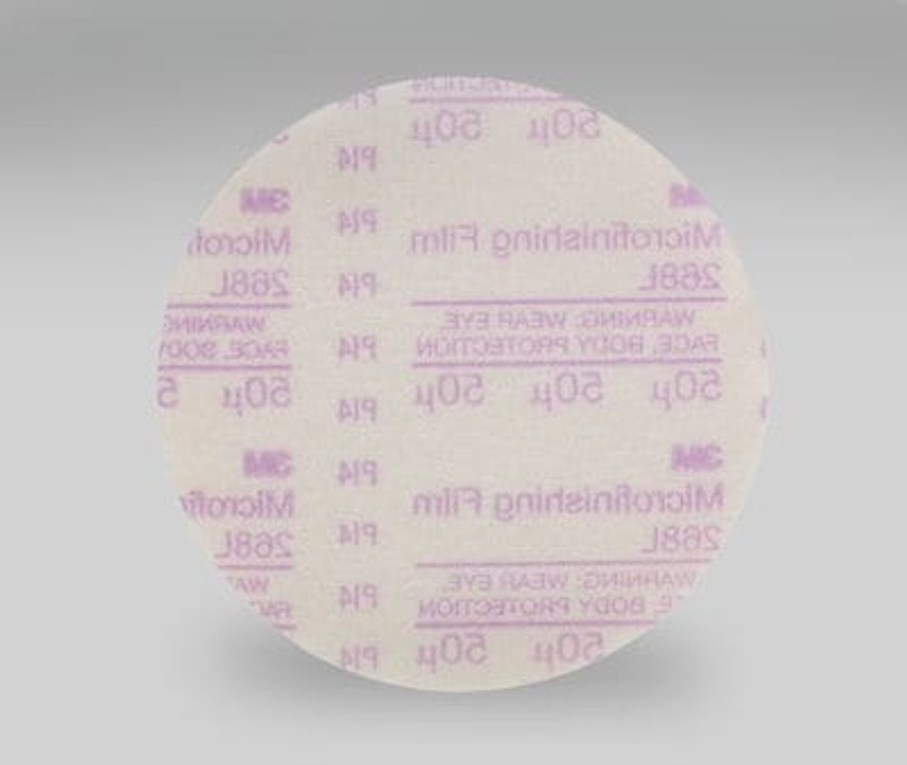3M Hookit Microfinishing Film Type D 268L, 50 Micron