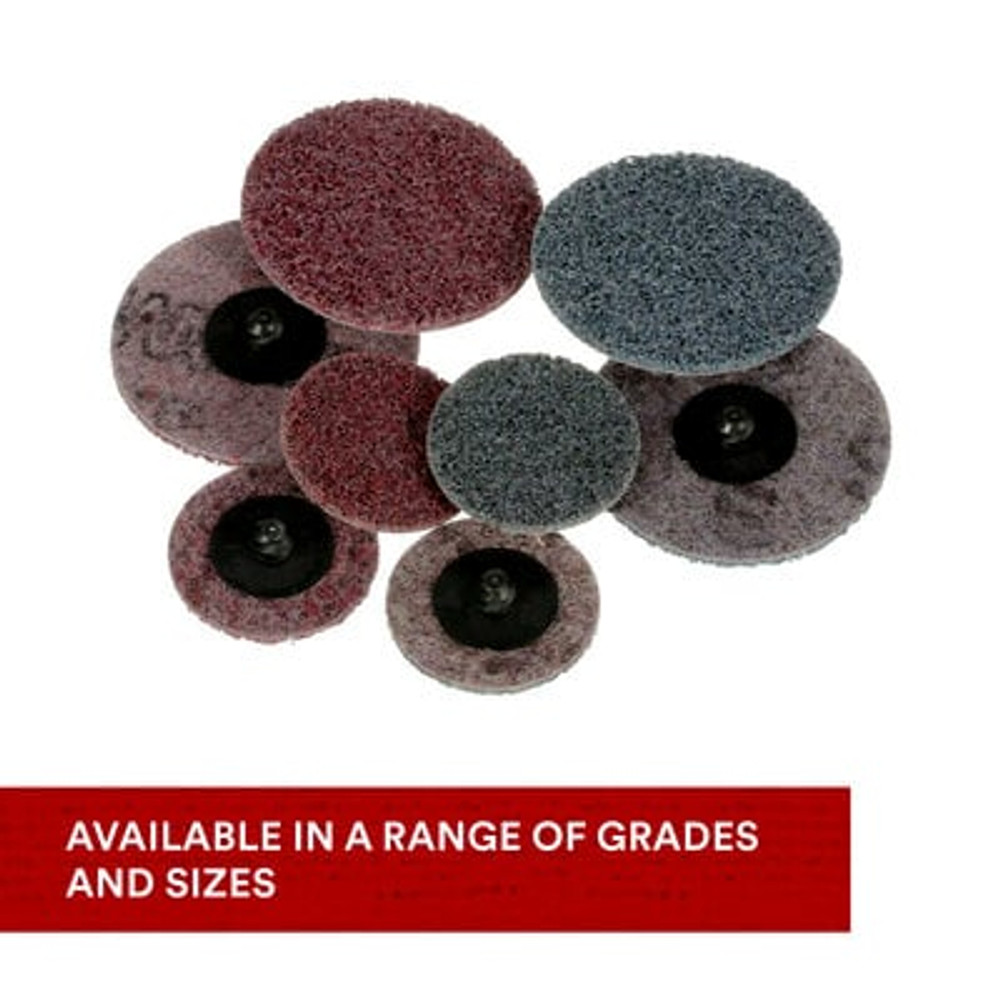 Scotch-Brite Roloc Light Grinding and Blending Disc, GB-DM, Super Duty
A Coarse, TSM, 2 in, 50/Carton, 200 ea/Case