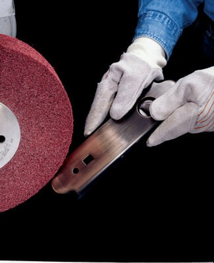Standard Abrasives Metal Finishing Wheel 857382, 8 in x 1 in x 3 in 4AMED, 3 each/case 37103 Industrial 3M Products & Supplies