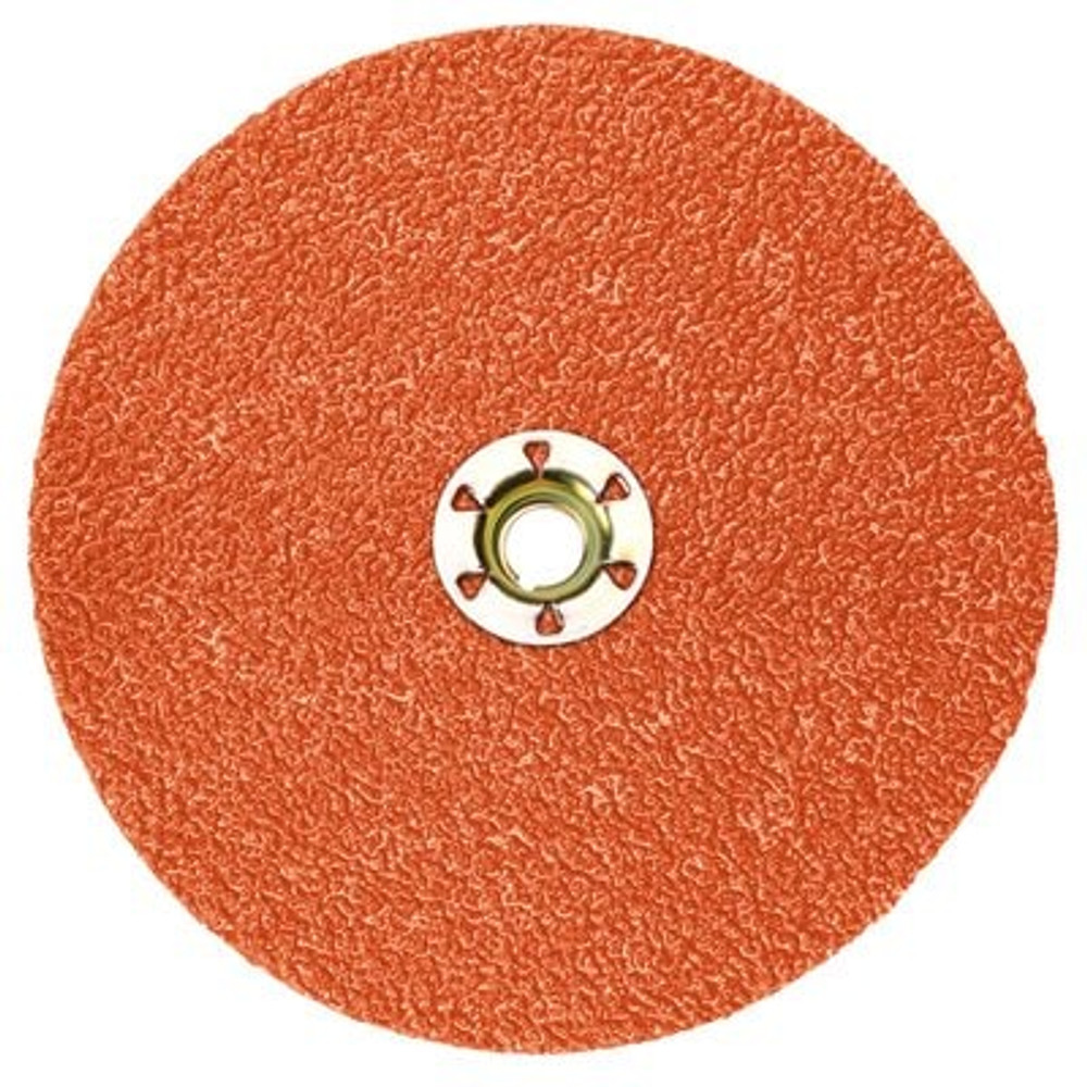 3M Cubitron II Fibre Disc 987C, Roloc QuickChangeTN