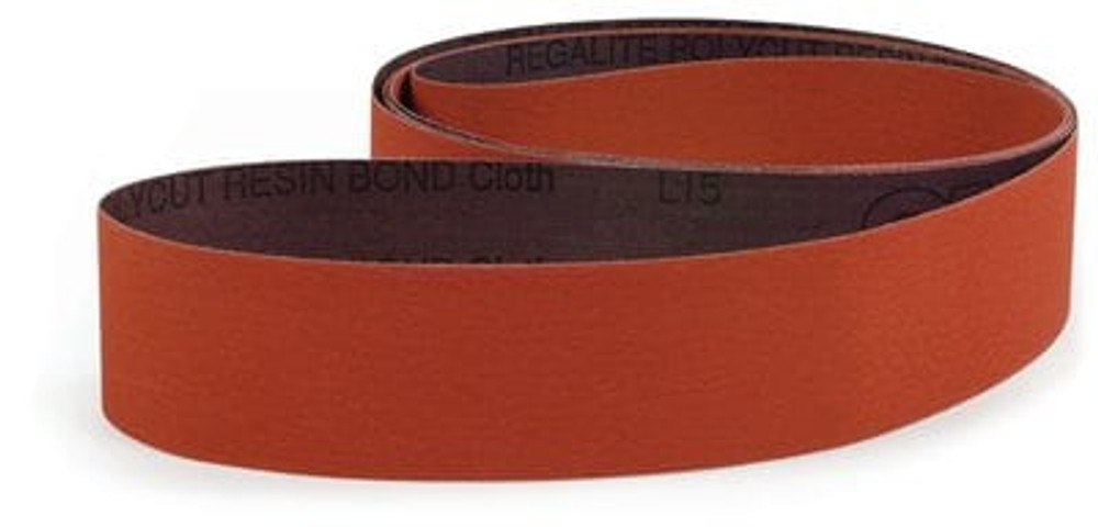 3M Cloth Belt 707E, P150 JE-weight, 2 in x 72 in, Film-lok, Single-flex