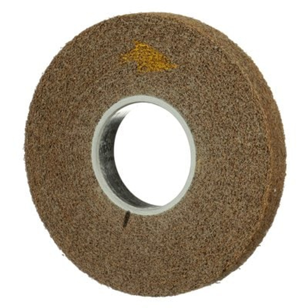 Scotch-Brite Cut and Polish Wheel  7A Medium  8 in x 1in x 3 in  1 per case