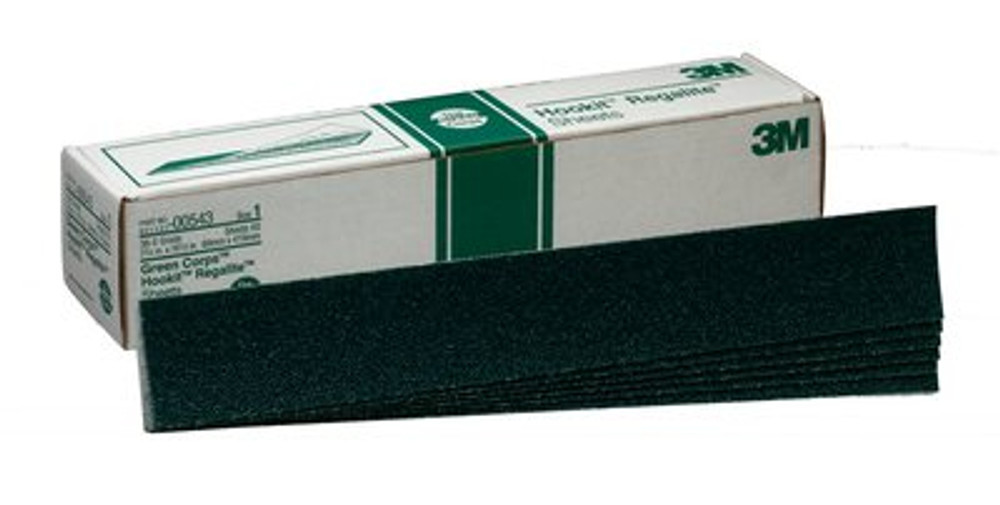 3M Green Corps Hookit Regalite Sheets, PN 00543