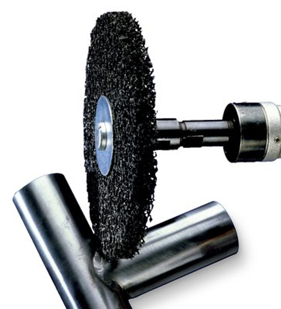 Scotch-Brite Clean and Strip Disc, CS-DC, SiC Extra Coarse, 14 in x
1-1/4 in, 10 ea/Case