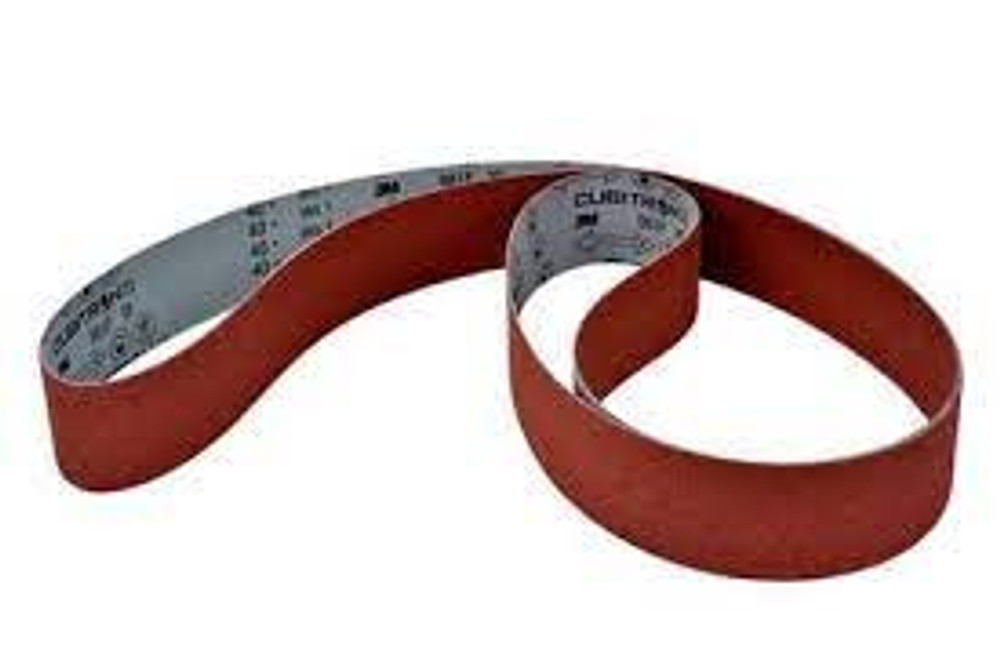 3M Cubitron II Cloth Belt 981F, 60+ YF-weight, 4-1/4 in x 72 in, Film-lok, Single-flex 58417