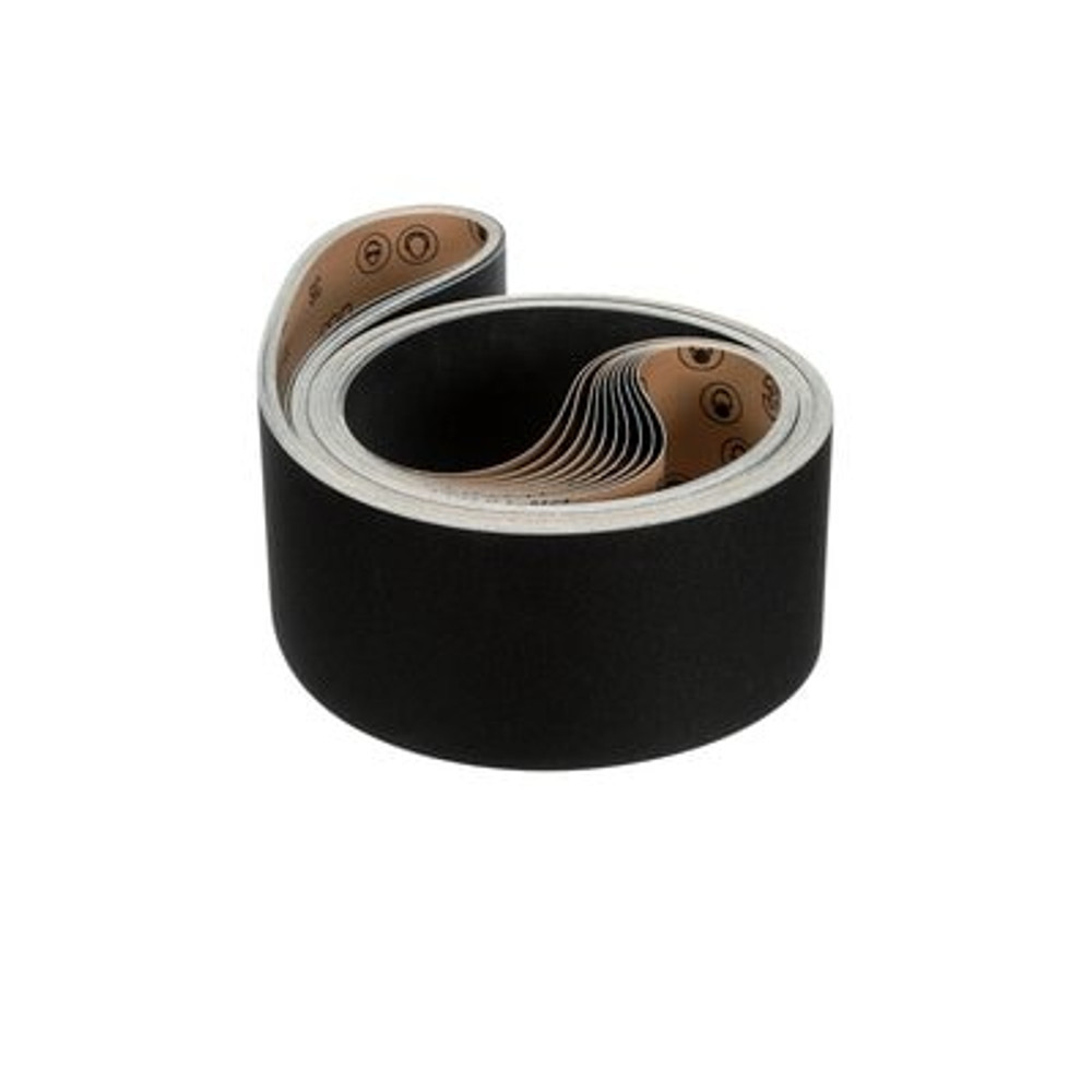 3M Cloth Belt 461F, P100 YF-weight, 6 in x 131 in, Sine-lok,
Single-flex, 20 ea/Case