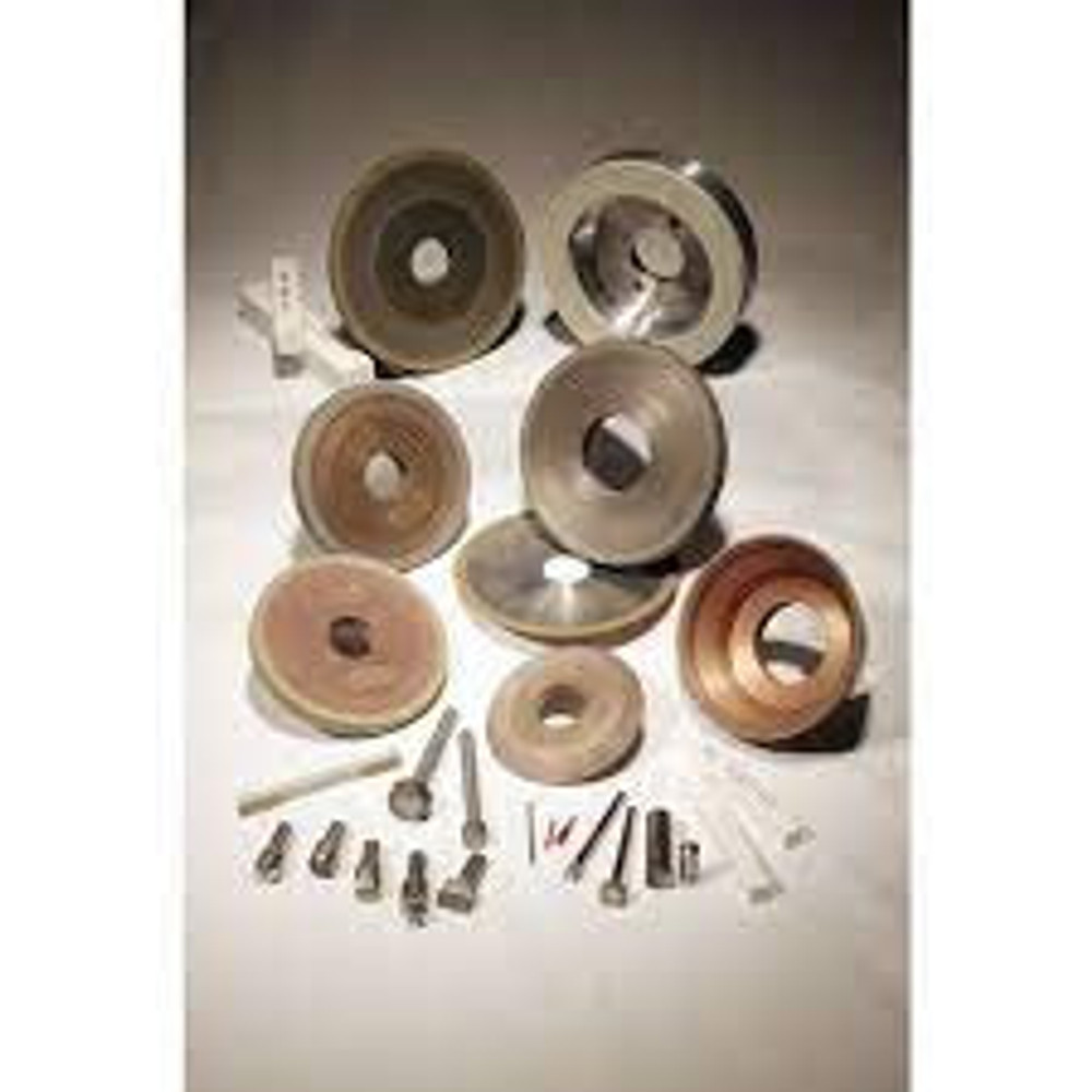 3M Polyimide Hybrid Bond Diamond Wheels and Tools, 1V1 6-.5-.375-2 D220 665PL V45 76696