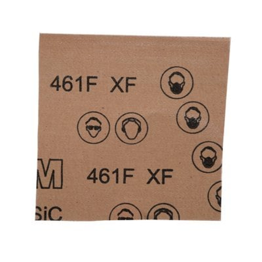 3M Cloth Belt 461F, P220 XF-weight, 65 in x 165 in, Film-lok,
Single-flex, 2 ea/Case