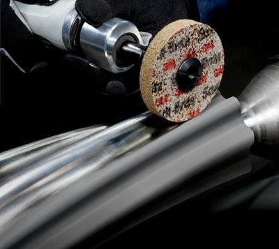 Scotch-Brite Diamond Wheel 645DC, 12 in x 1 in x 5 in, 1 ea/Case