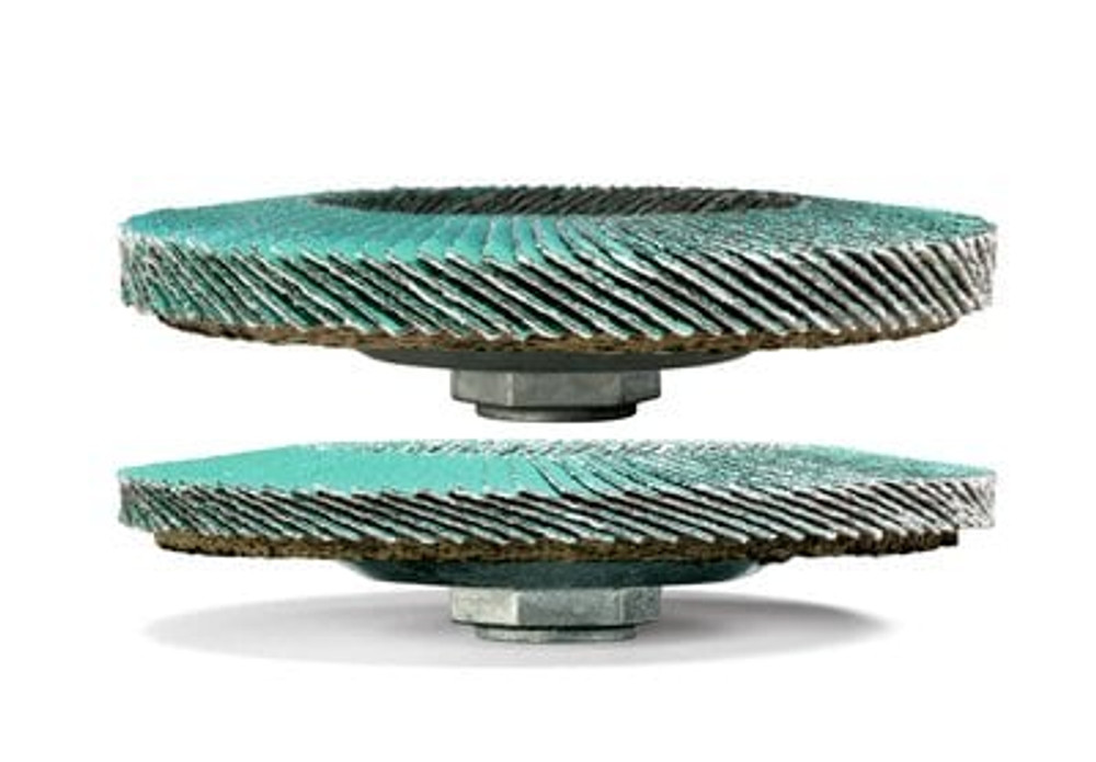 3M Flap Disc 577F, 80, T29, 7 in x 7/8 in, 5 ea/Case