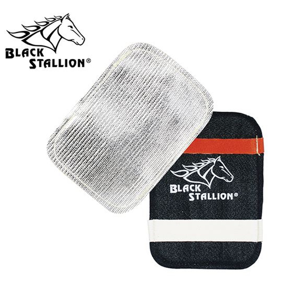 Black Stallion ALUM. FIBERGLASS and CARBON FIBER CARBONMAX Universal GLOVE BACKPAD