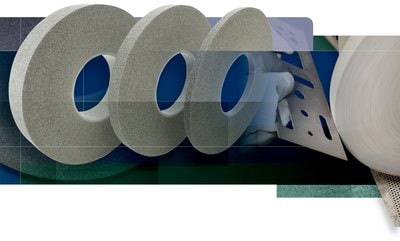 Scotch-Brite Light Deburring Wheel, LD-WL, 8S Fine, 10 in x 1 in x 5
in, 2 ea/Case